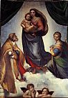 Raphael The Sistine Madonna painting